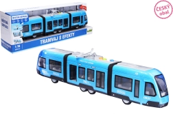 Efektidega tramm 44 cm inertsmehhanismiga – tšehhikeelne pakend