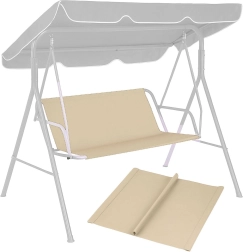 Aiamängukiige padi 127x100 cm Beež MultiGarden