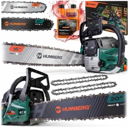 Bensiinimootoriga kettsaag Humberg HM-665 16/20" + 2T õli