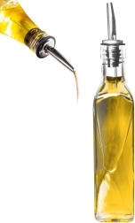Klaaspudel oliiviõli ja äädika jaoks dosaatoriga 250 ml