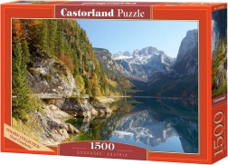 Pusle Castorland 1500 tükki – päikesetõus Castelmezzano kohal – Pusle