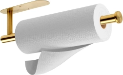 Kuldne roostevabast terasest paberrätikurullide hoidik Vilde