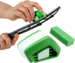 Klaasipuhastite taastaja käsnaga