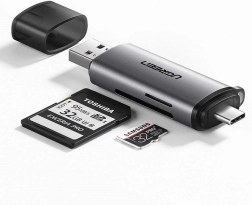 Ugreen SD / micro SD kaardilugeja USB 3.0 / USB Type‑C 3.0 hall