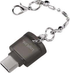 USB‑C microSD-kaardilugeja võtmehoidjale