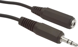 Stereo pikenduskaabel Minijack M/F 3 m