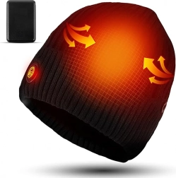 Soojendusega talvemüts powerbankiga