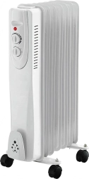 Elektriline õliradiaator 1500 W termostaadiga, 7 lamedikku