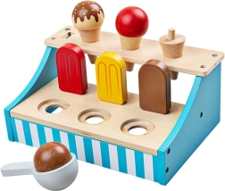 Bigjigs Toys puidust jäätisestand