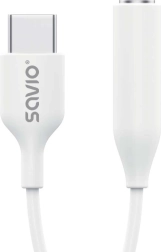 USB‑C adapter 3,5 mm kõrvaklapipesale koos DAC‑iga Samsungile – Savio