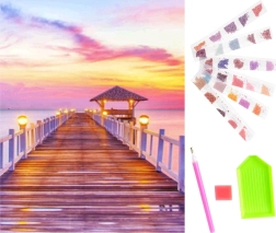 Teemantmaalimise komplekt mosaiik Sild 5D