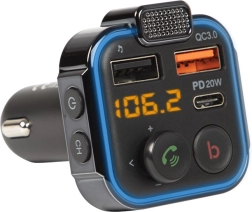 FM-transmitter Bluetooth 5.1 kiirlaadimisega QC 3.0