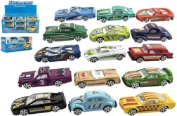 Metallist võidusõiduauto 6 cm karbis