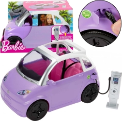 Barbie kabriolettauto laadimisjaamaga