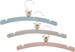 Hess Wooden Hangers Teddy Bear 6 pcs