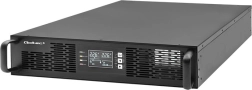 Racki UPS-varutoiteallikas 3 kVA 3000 W LCD-ga, on-line, võimsustegur 1.0 – Qoltec