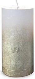 Rustikaalsed kuldküünlad 6 × 12 cm