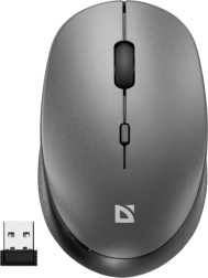Defender Auris MB-027 Wireless Silent Mouse – Gray