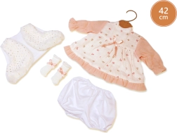LLORENSi nuku riietus 42 cm – 4-osaline komplekt