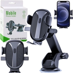 Universaalne tugev telefonialus autosse – esiklaasile, armatuurlauale ja ventilatsioonirestile