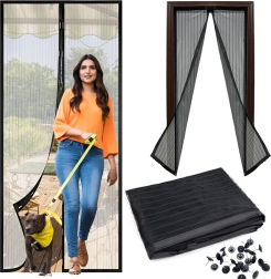 Magnetilise sulgemisega uksevõrk 100 × 210 cm