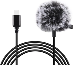 Puluz USB‑C pistikuga lavalier-mikrofon