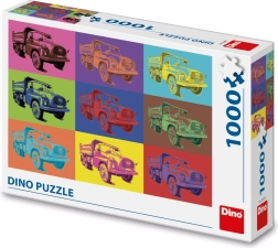 Dino pusle Pop Art Tatra 1000 tükki