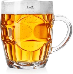 Klaasist õllekruus 500 ml Orion