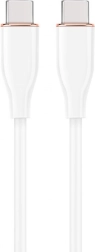 Valge USB-C–USB-C kaabel 1,5 m