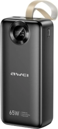 Awei PA-34 30000 mAh 65 W kiirlaadimisega akupank, must