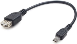 USB 2.0 OTG kaabel USB AF–Micro USB BM 15 cm