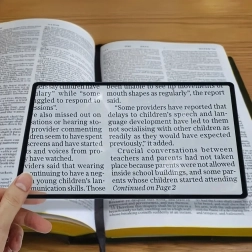 Elastne taskuformaadis lehelupe 12 × 18 cm