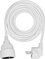 Solight pikendusjuhe ühenduse ja 1 pistikupesaga, 7 m, valge