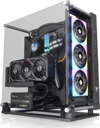 Computer Case Core P3 Pro with Tempered Glass Black