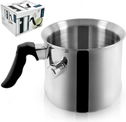 Roostevabast terasest piimapott 2,5 l veevanniga