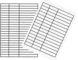 A4 jooneline alusleht tugevast plastist