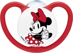 NUK Perfect Match Air DISNEY MICKEY MOUSE lutt, silikoonist, 0–6 kuud, punane