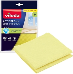 Vileda Actifibre Pro klaasi ja akende puhastuslapp – 1 tk