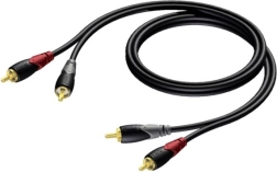 Ühenduskaabel 2× RCA (cinch) isane – 2× RCA (cinch) isane 0,5 m