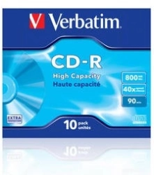 CD-R 700 MB 40× versioon Extra Protection, pakendis 10 tk karbis