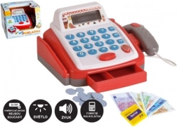 Väike laste digitaalne kassalett lisadega, valguse ja heliga