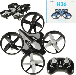 Mini droon JJRC H36 2.4GHz 4CH 6-teljelise stabiliseerimisega – must