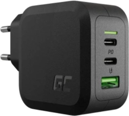 Green Cell PowerGaN 65 W USB‑C PD ja USB‑A QC laadija