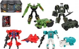 Transformeeruv robot 14 cm – muutub autoks, veokiks või raketiks