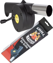 Käepidemega käsiventilaator grillile