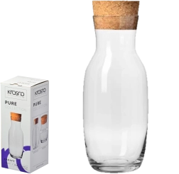 Loodusliku korgiga karahvin Pure 1 l Krosno