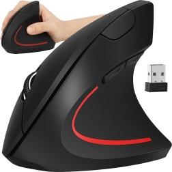 Juhtmevaba vertikaalne ergonoomiline hiir IZOXIS