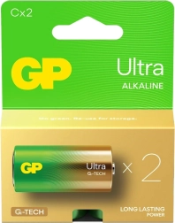 Aluselised patareid GP Ultra C/LR14 2 tk