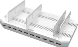 Laadimisjaam 10× USB 2,4 A, 96 W