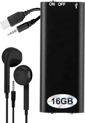 Mini digitaalne diktofon Renew Force 16 GB